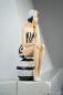 Preview: 50er Jahre XXL Badefigur Marianne in schwarz-weißem Outfit (Größe 38 cm)