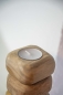 Mobile Preview: Handgefertigter Teelichthalter aus Holz