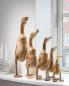 Preview: Dänische Entenfamilie aus Naturholz