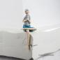 Preview: Maritime Figur Leon sitzend mit Fernrohr (20 cm)