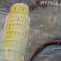 Preview: Handgefertigtes Metallbild in 3D-Optik mit italienischem Oldtimer und "Turm von Pisa"