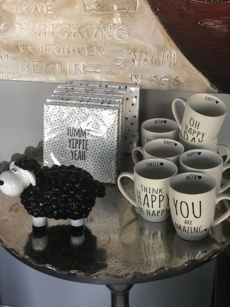 Wohnideen Kupke Tasse Mit Spruch Think Happy Be Happy