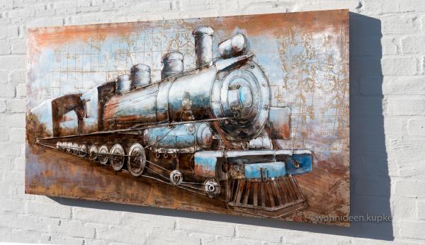 Wandbild Lokomotive Fototapete Poster Eisenbahn USA Old  Antik WA380 